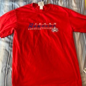 Vintage texas rangers tee